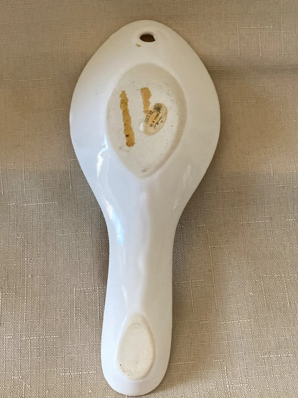 Sunset Florida scene vintage spoon rest souvenir retro
